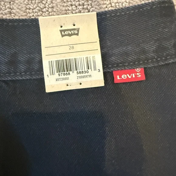 Levi's Dark Gray Denim Skort - Picture 3 of 4